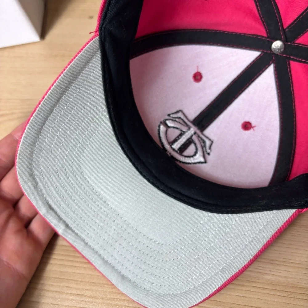 Minnesota Twins Hat Cap Snap Back Pink MLB Baseball Adjustable Girls '47